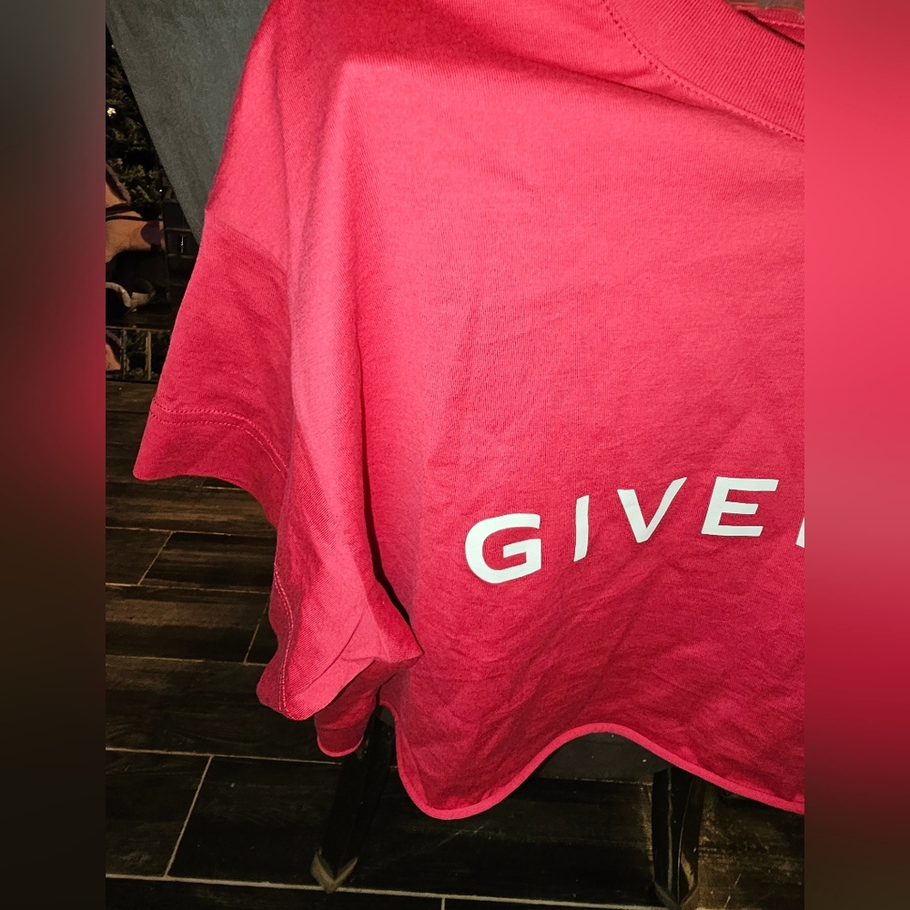 Givenchy Bold Raspberry Short Sleeve Tee - Picture 6 of 7